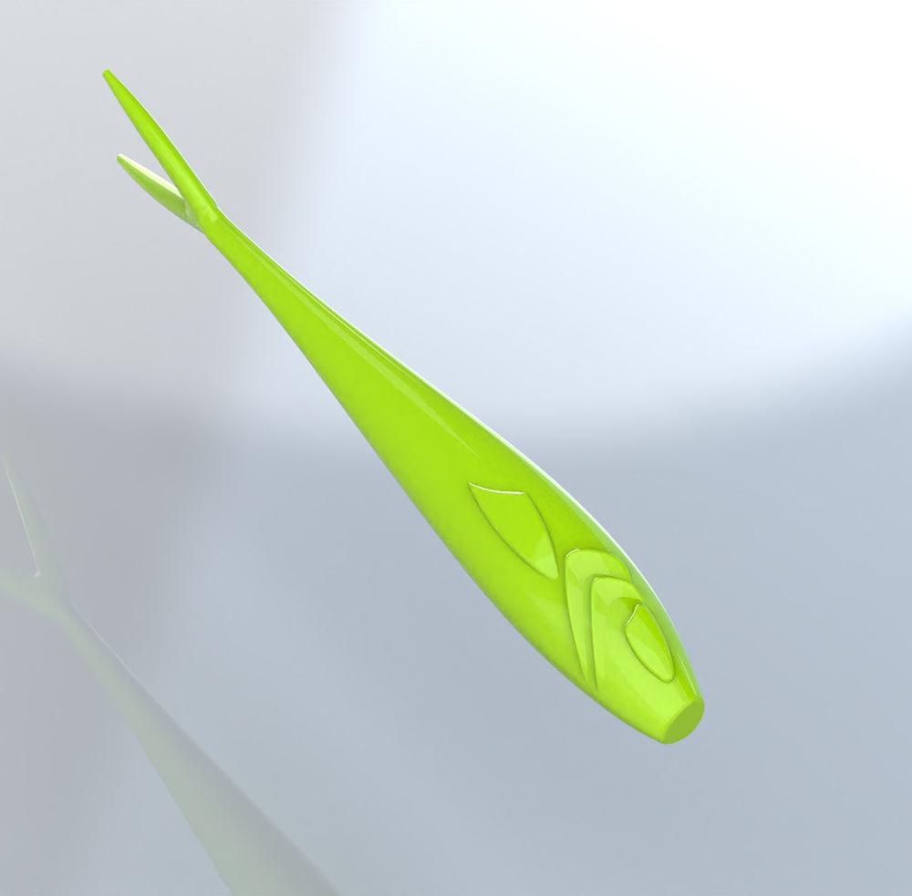 WU Minnow V1 (4″- 6″) Without Space to Glue the Eyes (Laminated)