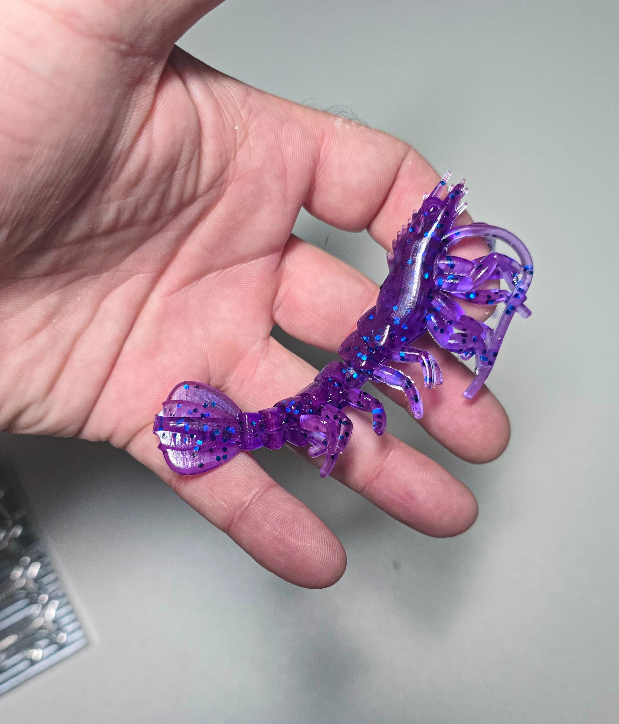 Realistic Prawn (3″- 4.5″)
