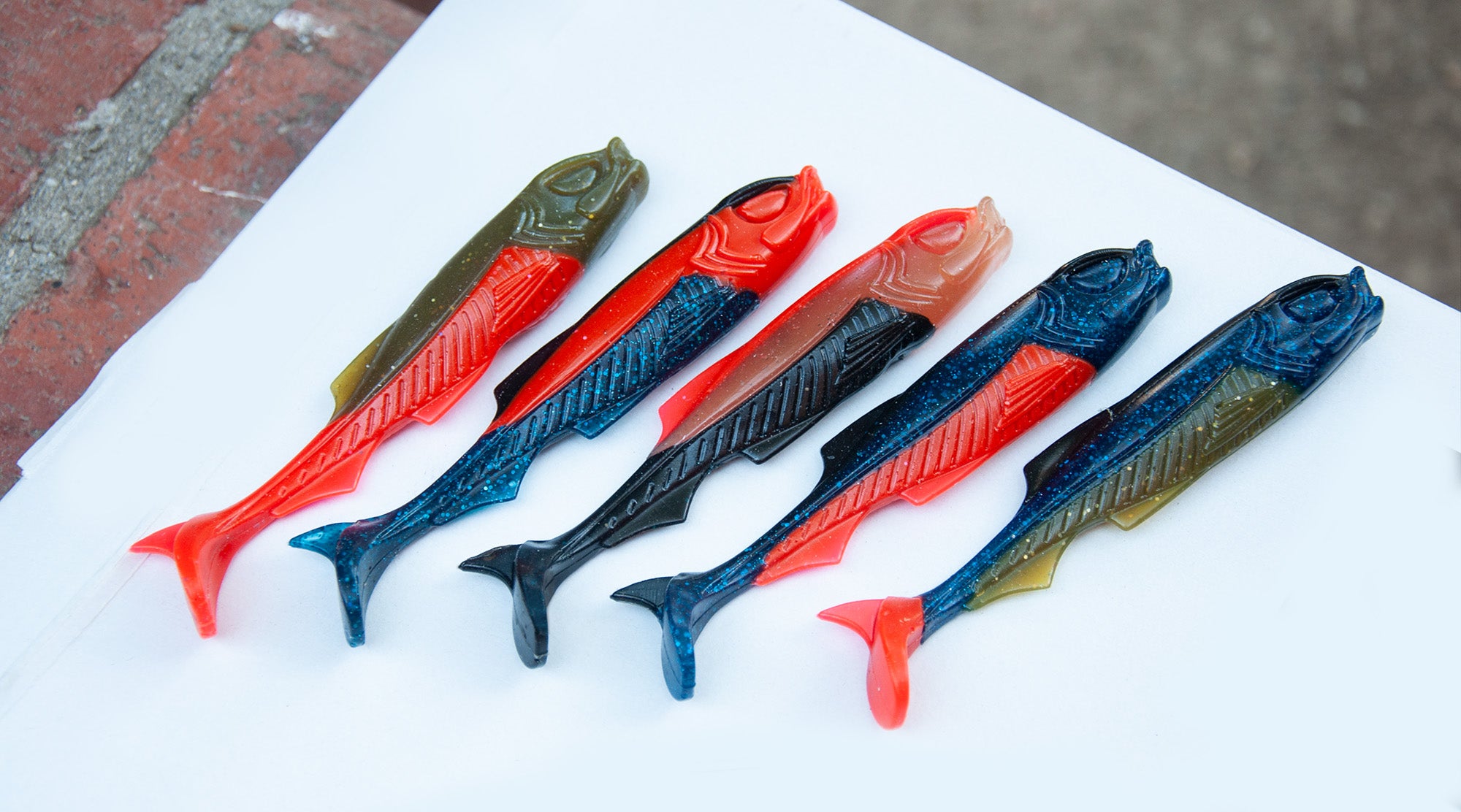 Rider Tail Molds (3″- 6″)